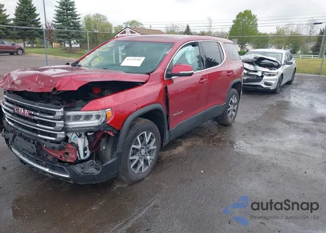 2021 GMC Acadia Fwd Sle from USA, damaged, VIN 1GKKNKLS4MZ195111